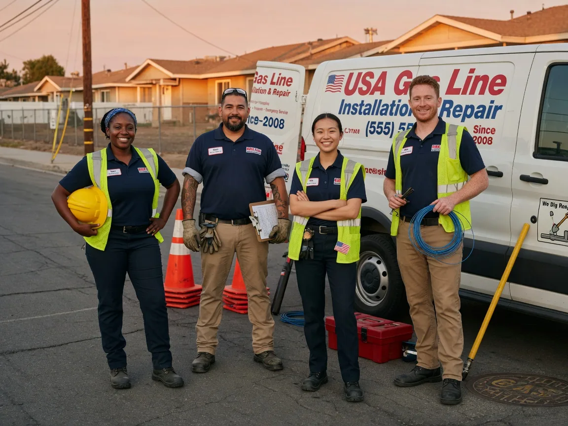 Gas Line Installation company in Cleghorn, IA